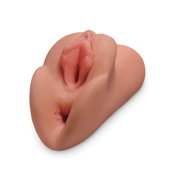 Perfect Pussy Double Stroker - Tan