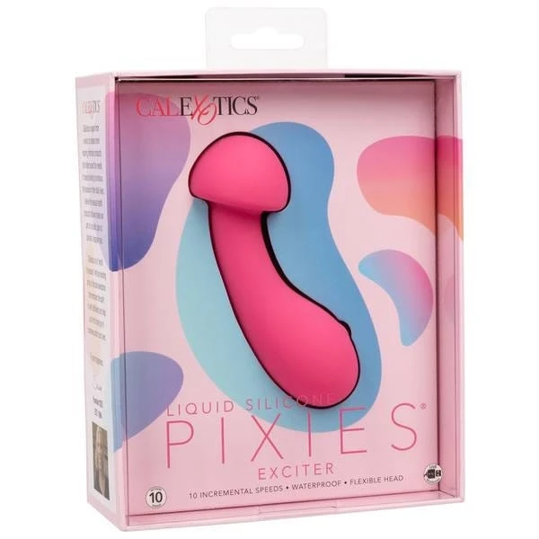 CalExotics Liquid Silicone Pixies Exciter Rechargeable Vibrator