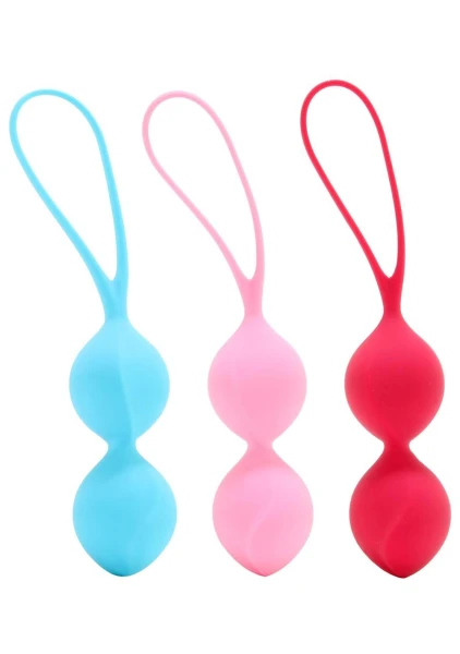 Satisfyer Set Of 3 Weighted Double Training Orgasm Balls