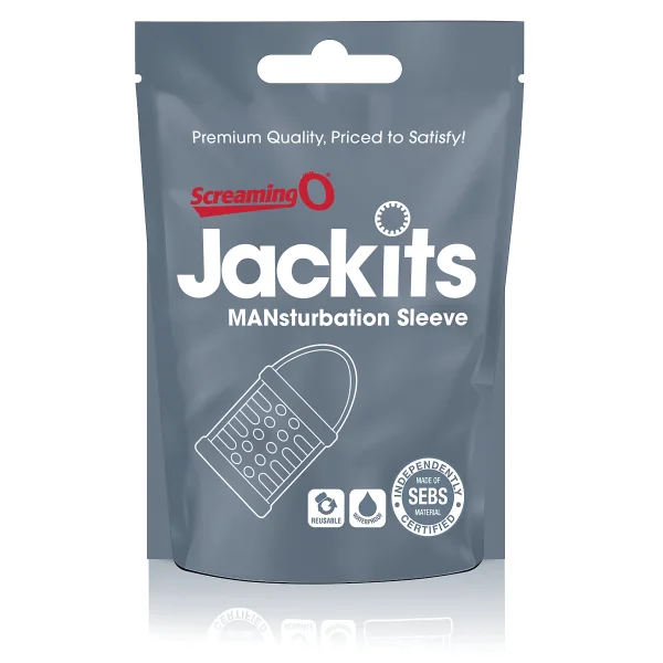 Jackits Mansturbation Sleeve - Each - Clear