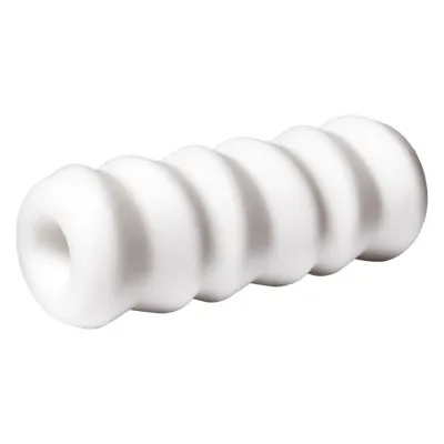 Bondara Stroke of Genius White Neutral Masturbator 5 5 Inch