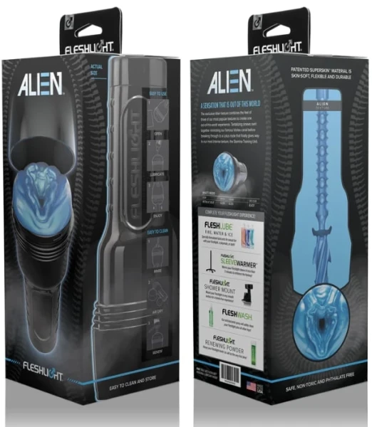 Fleshlight - Freaks - Blue Alien Metallic — image 5 of 6