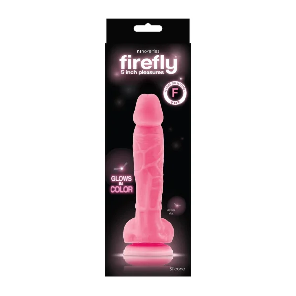 Firefly 5" Pleasure Dildo - Pink