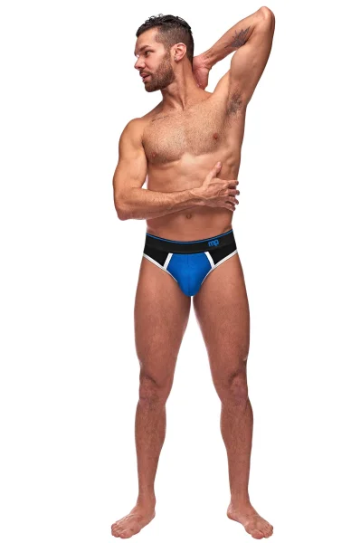 Men's Lingerie - Retro Sport Panel Thong - S- M