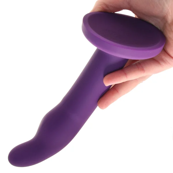 Sportsheets Astil 8” Silicone Dildo Dark Purple