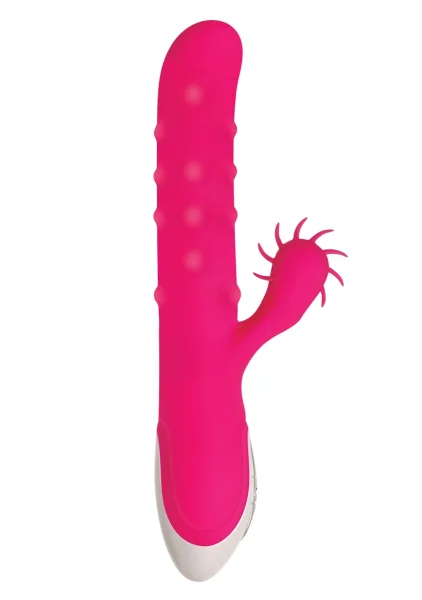 Love Spun Rechargeable Waterproof Dual Stimulation Vibrator By Evolved Novelties