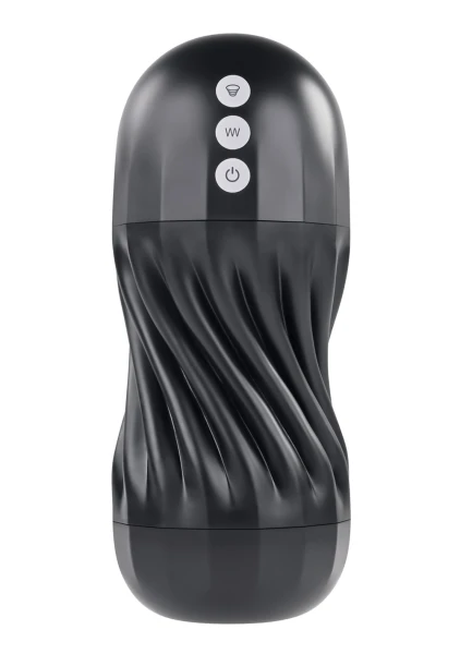 Playboy Pleasure Solo Stroker Rechargeable Textured Vibrating Penis Stroker