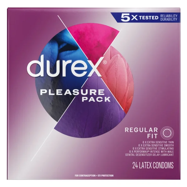 Durex Pleasure Pack Assorted Condoms — image 5 of 7