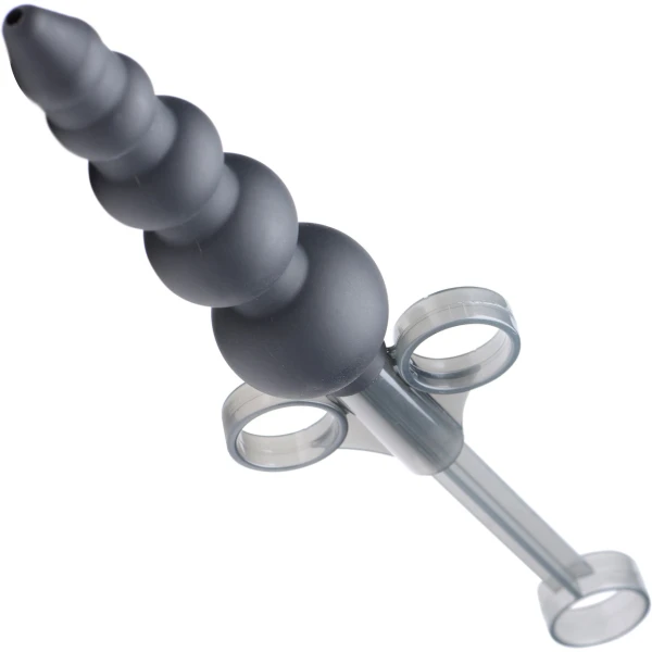 Silicone Graduated Beads Lube Launcher