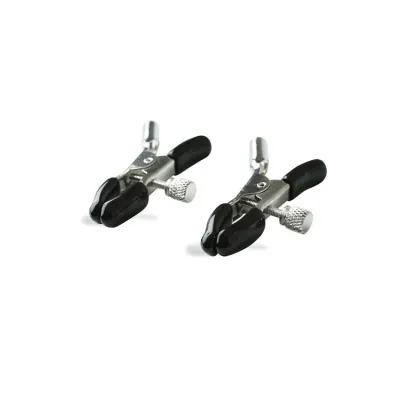 Sex Mischief Rubber Tipped Nipple Clips 2 Pack