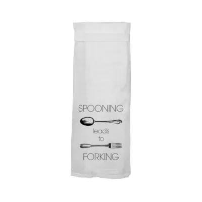 Games Novelty Twisted Wares Spooning Leads To Forking Flour Towel