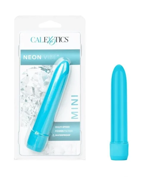 Neon Vibrator - Blue - 4.5 Inch
