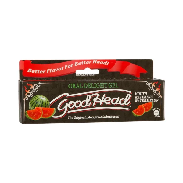Goodhead Oral Delight Gel Watermelon 4oz Tube