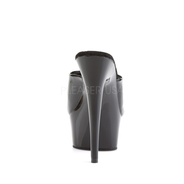 DELIGHT-601 - 6" Stiletto Heel Platfrom Slide — image 8 of 8