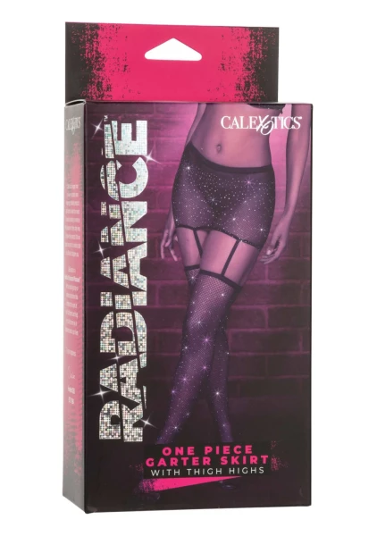 Radiance One Piece Garter Skirt with Thigh Highs