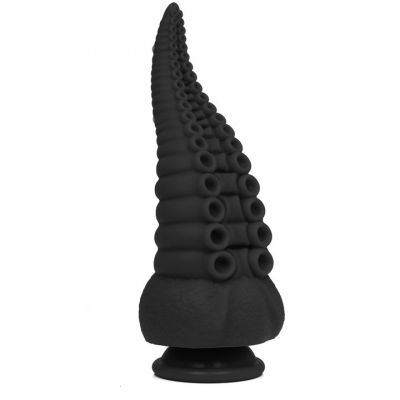 The Kraken Monster Black Tentacle Dildo 8 Inch
