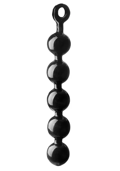 Black Baller Anal Beads — image 2 of 9