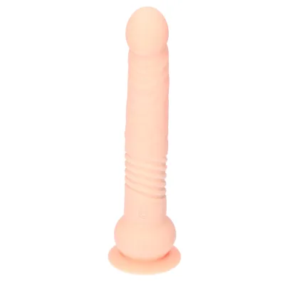 Silicone Thrusting Rotating Rideable G Spot Dildo With Wireless Remote