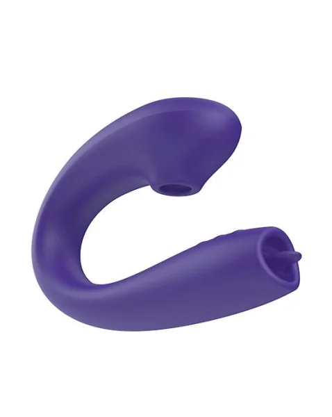 Amore Ultraviolet Suction G-spot Vibrator - 4.9 Inch