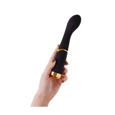 Share Satisfaction Lalain Luxury G spot Vibrator Black 7 7 Inch
