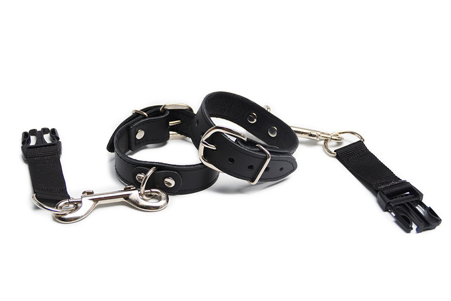 Latigo Leather Wrist & Ankle Cuff Kit for Black Label