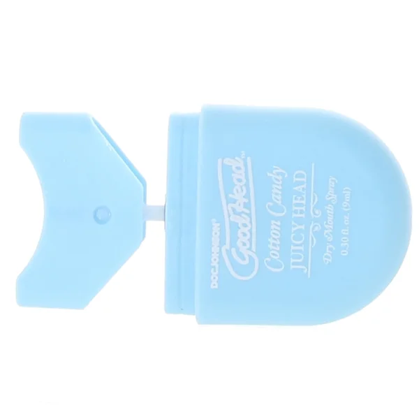 GoodHead Juicy Head Dry Mouth Spray To-Go .30 oz By Doc Johnson - Cotton Candy