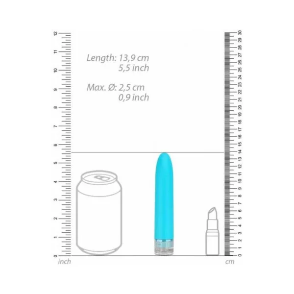 Luminous Eleni Super-soft Abs Multi-speed Vibrator Turquoise