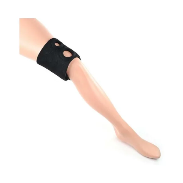 Ss Dual Penetration Thigh Strap-on Harness Black — image 7 of 8