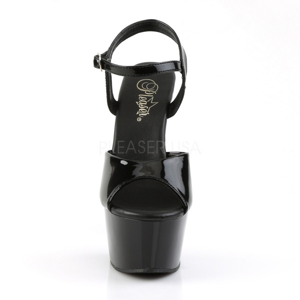 6 inches Heel, 2 1/4 inches PF Vegan Friendly Ankle Strap Sandal — image 22 of 25