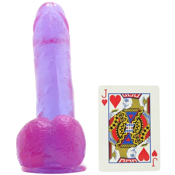 Crystal Jellies 7 inch Realistic Cock with Balls