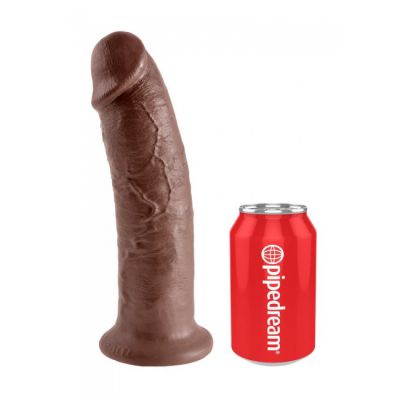 King Cock 10 Inch Cock Brown