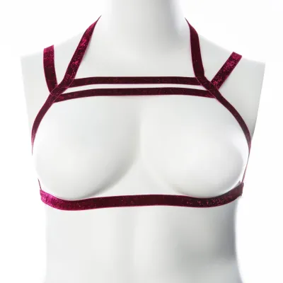 Gender Fluid Sugar Coated Harness Large xxlarge Raspberry
