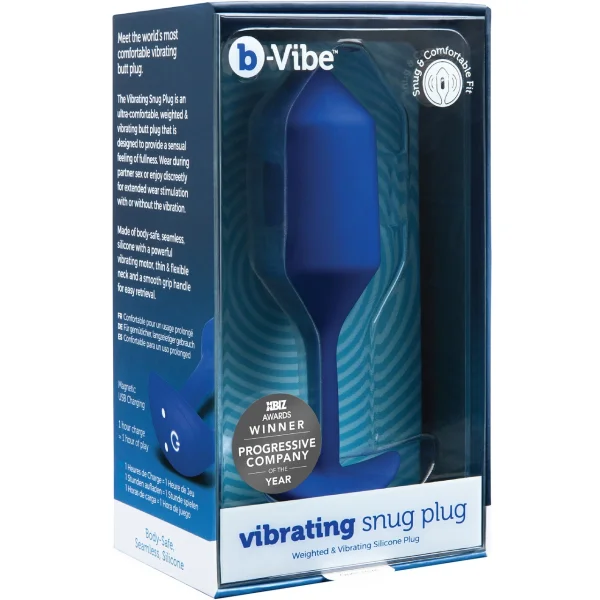 B-Vibe Snug Plug Vibrating XL