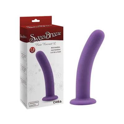 Raw Recruit Suction Cup Dildo 7 Inch Purple 7 Inch