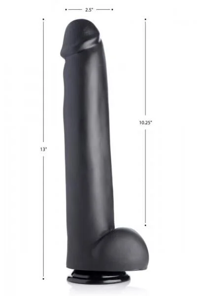The Master Suction Cup Dildo Black — image 8 of 8