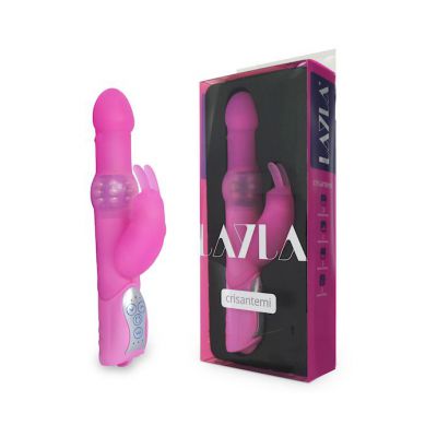 Crisantemi Rabbit Vibrator Pink 10 Inch