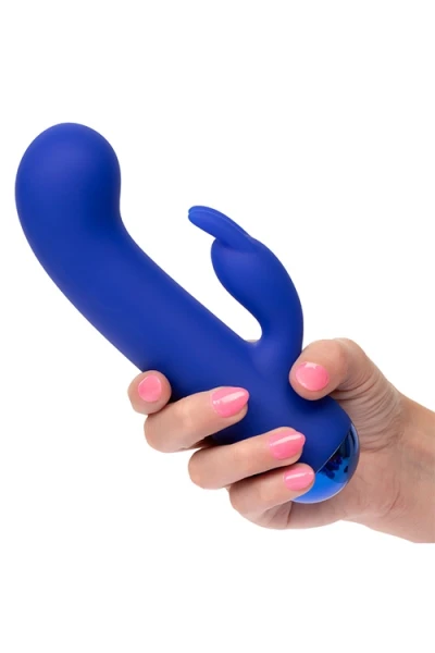 California Exotic Chubby Bunny 7.5" Rabbit Vibrator with Flickering Clitoral Teaser