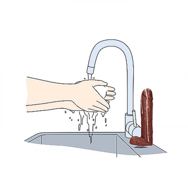 Dicky Dark Tone Willy Soap With Balls — image 4 of 6