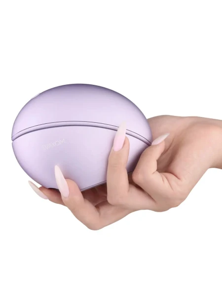 SVAKOM Pulse Galaxie App Enabled Pressure Wave Clitoral Stimulator With Starlight Projector - Midnight Black