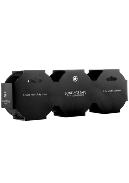 Bondage Tape - 3-pack - Black — image 7 of 7