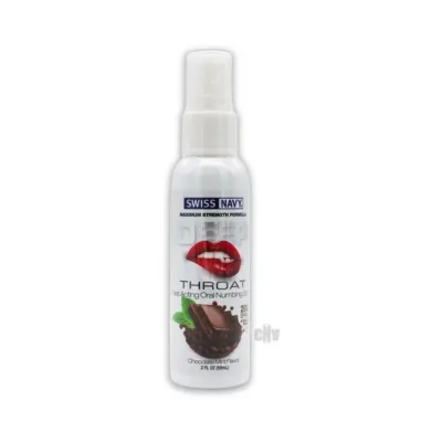 Oral Sex Products Swiss Navy Deep Throat Spray Chocolate Mint