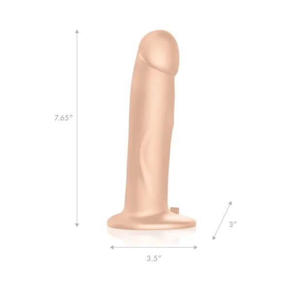 Pegasus 8" Realistic Dildo - Cream — image 5 of 11