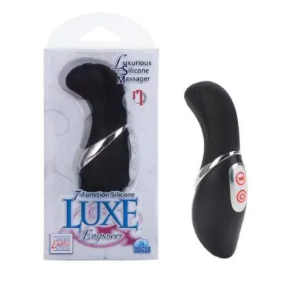7 Function Silicone Luxe Empower Massager Black
