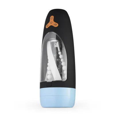 CRUIZR Rotating amp Sucking Automatic Masturbator with Adapter