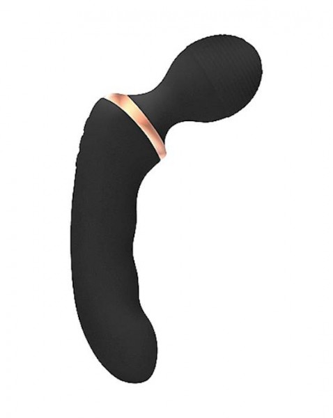 Multi-purpose Vibrator - Charm - Black - 7 Inch