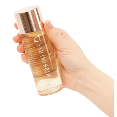 High On Love CBD Sensual Bath Oil Lavender Honeybee