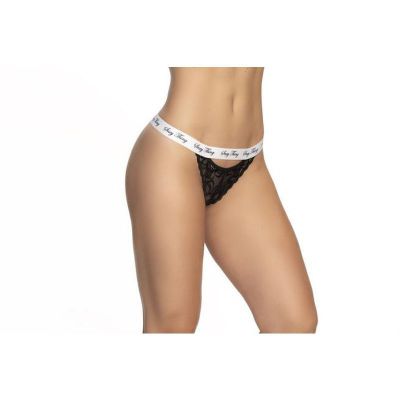 Lace Keyhole V Back Pantie S M