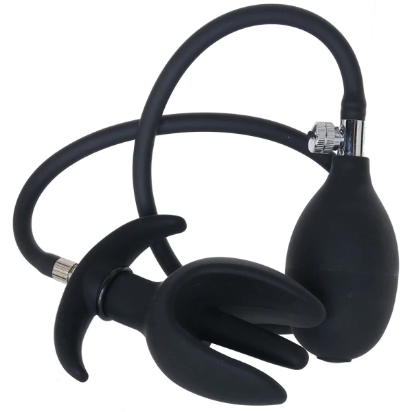 Ass Bound Anchor Inflatable Silicone Anal Plug