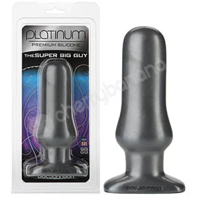 Platinum The Super Big Guy Charcoal Butt Plug