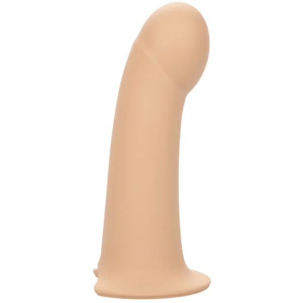 Performance Maxx Silicone 6.25" Hollow Penis Extension With Harness By CalExotics - Vanilla